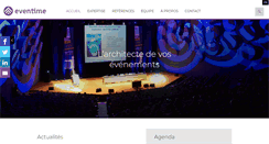 Desktop Screenshot of eventime-group.com